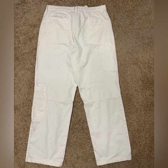 H&M Women's White Cargo Pants - Picture 2 of 5